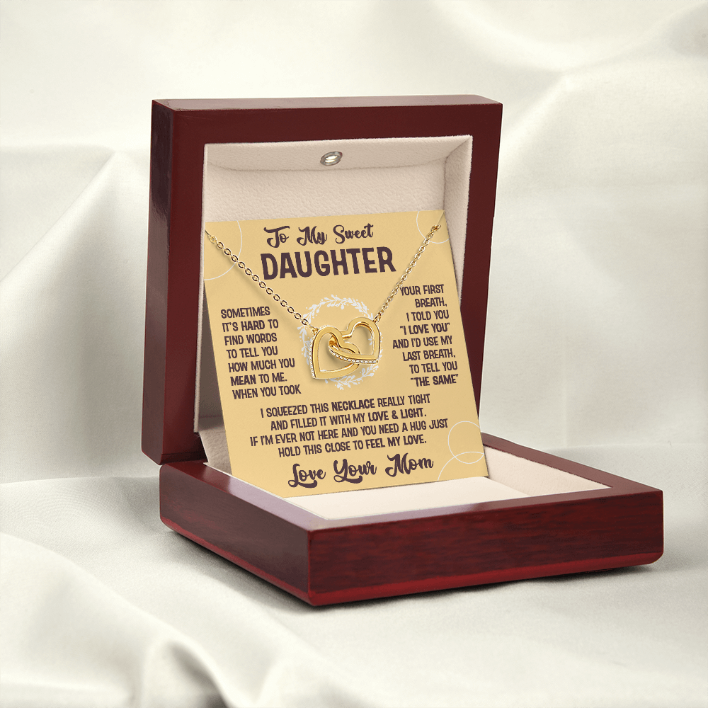 To My Daughter - Sometimes It is Hard - Daughter Birthday gift, Daughter Wedding Gift, Gift from Mom