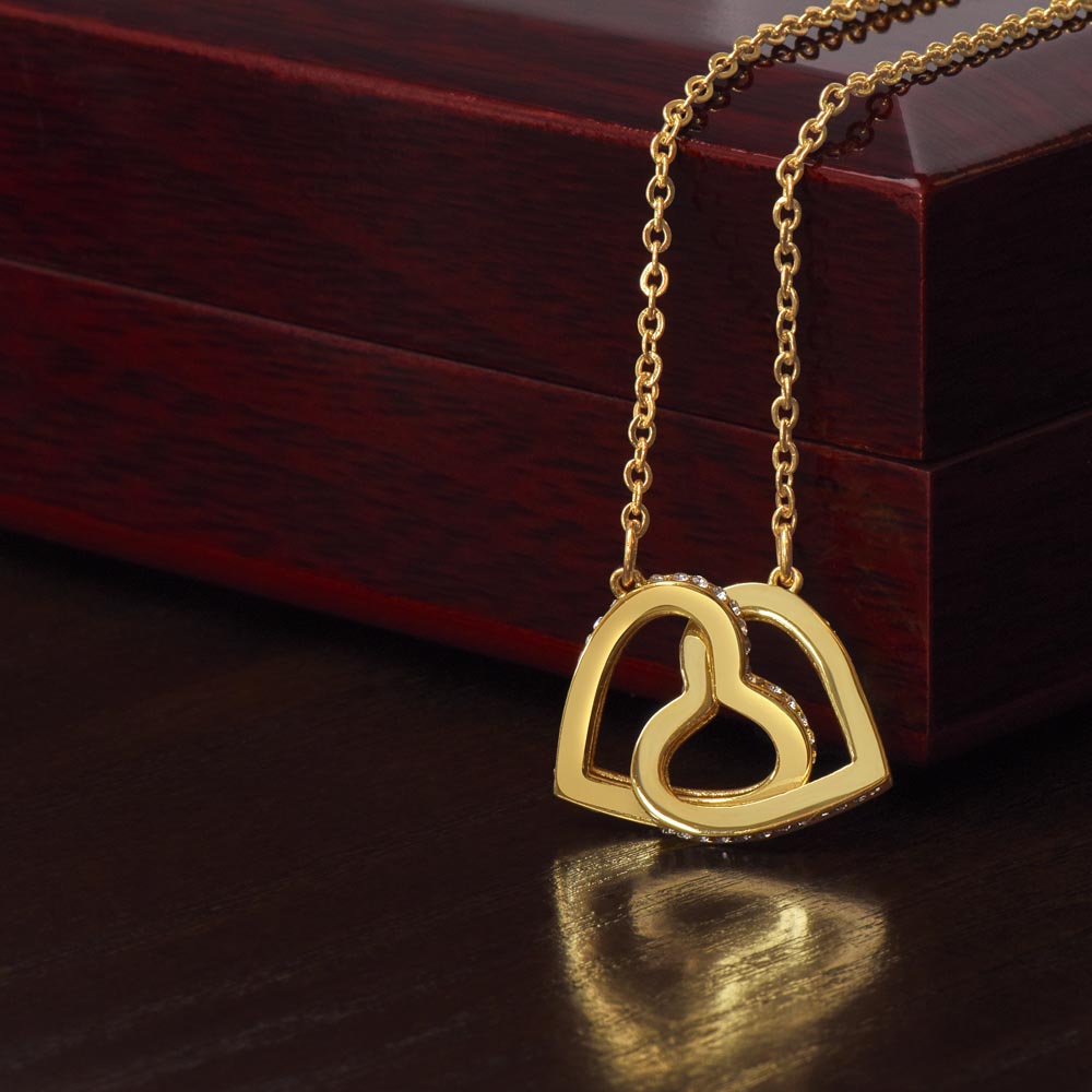To My Wife - In My Eyes Interlock Necklace