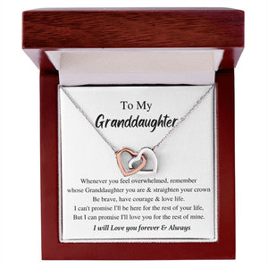 To My Granddaughter - Be brave