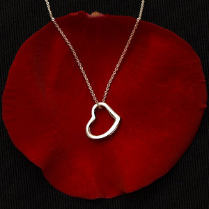 Granddaughter Gift from Grandma - Delicate Heart Necklace