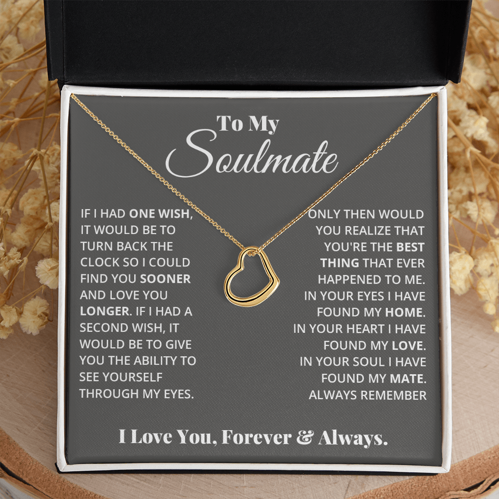 My Forever - Delicate Heart Necklace