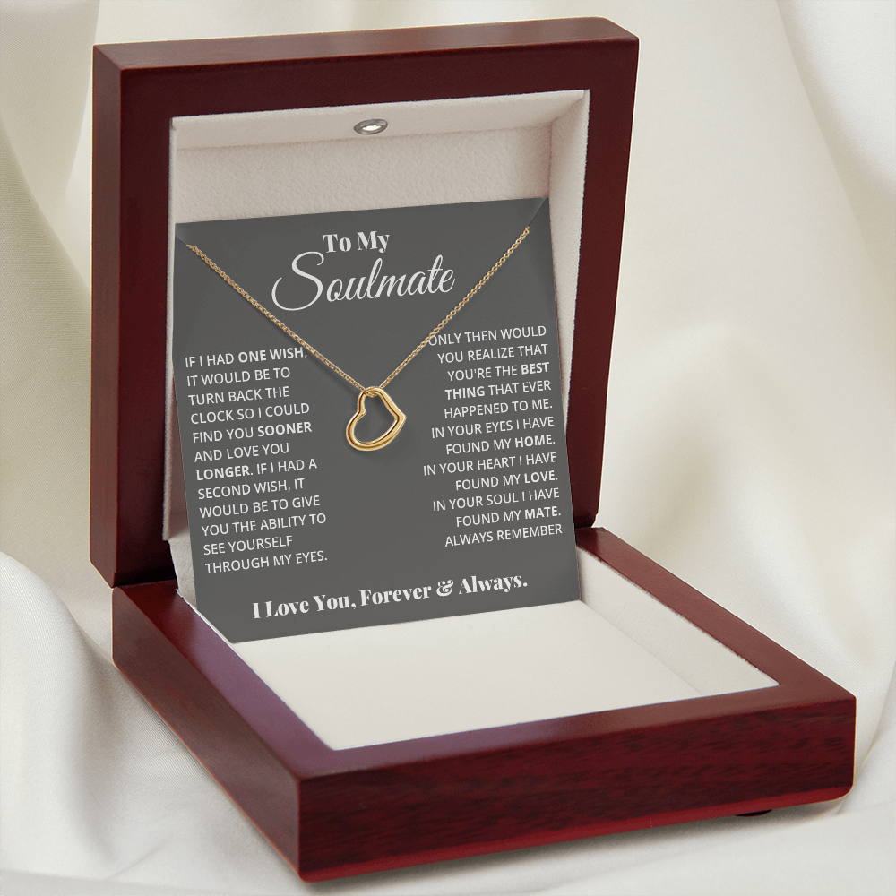 My Forever - Delicate Heart Necklace