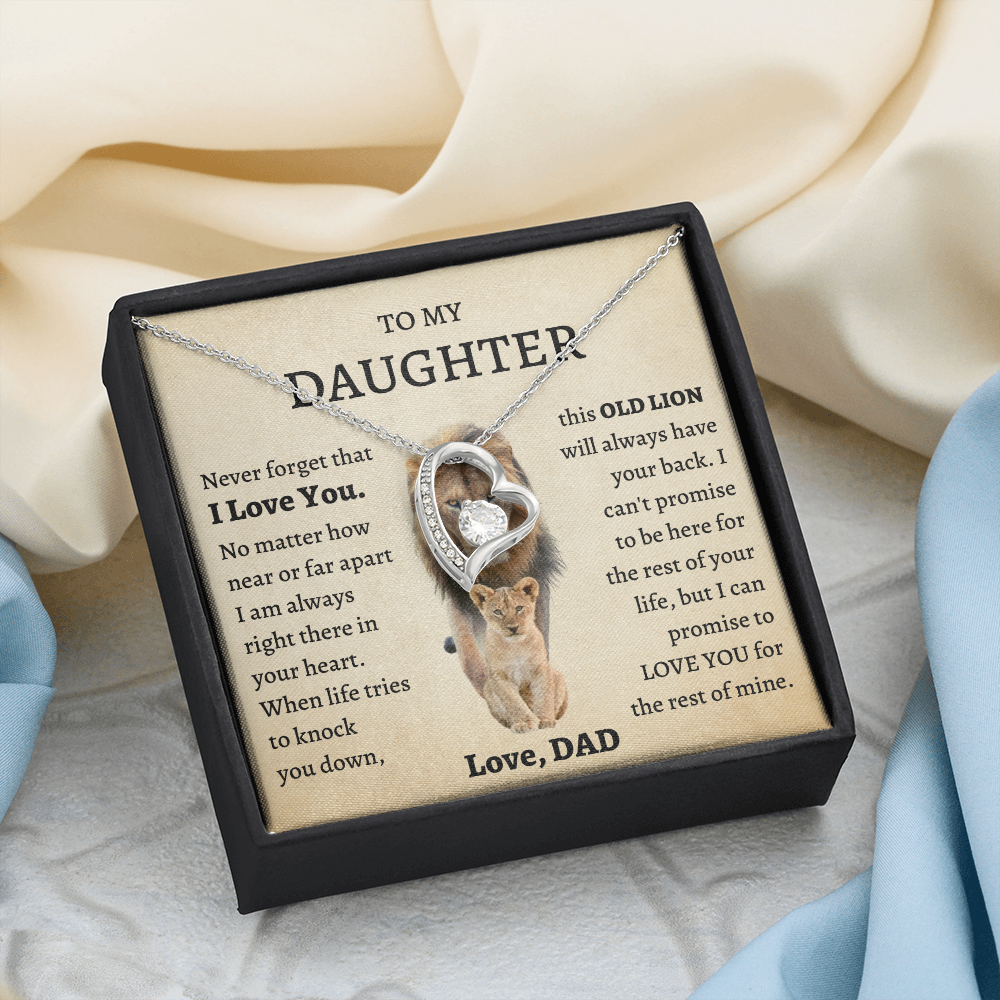 To My Daughter | Promise | Forever Love Necklace