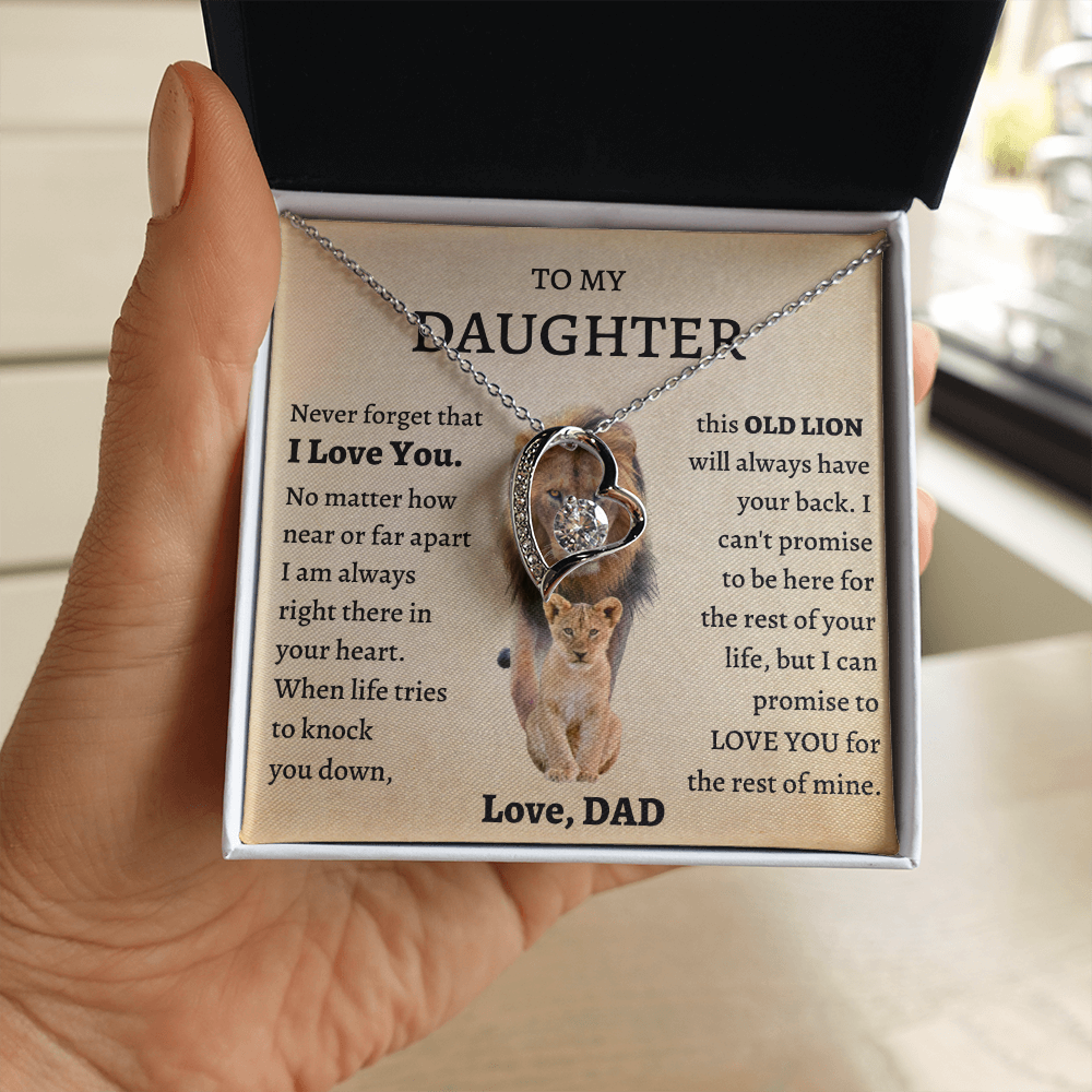 To My Daughter | Promise | Forever Love Necklace