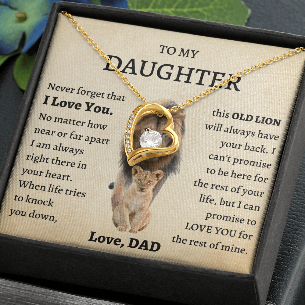 To My Daughter | Promise | Forever Love Necklace