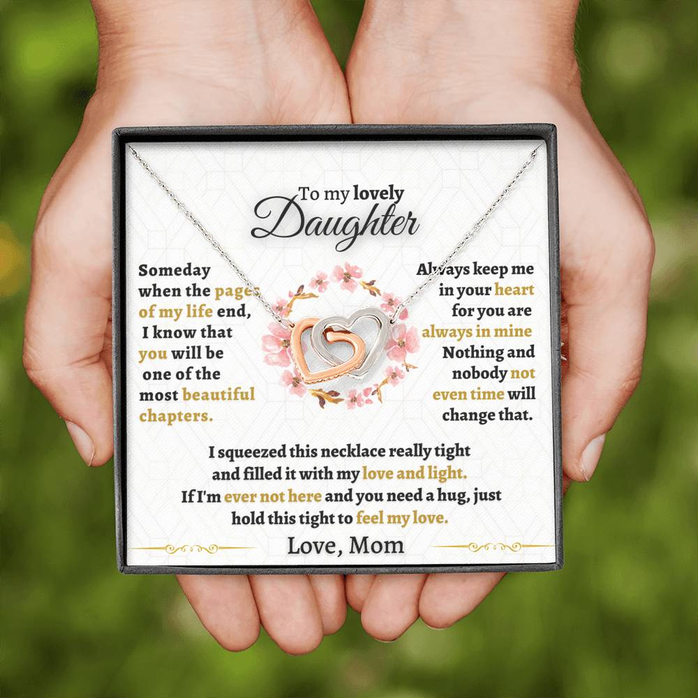 Gift for Daughter from Mom - Beautiful Chapters - Interlocking Hearts