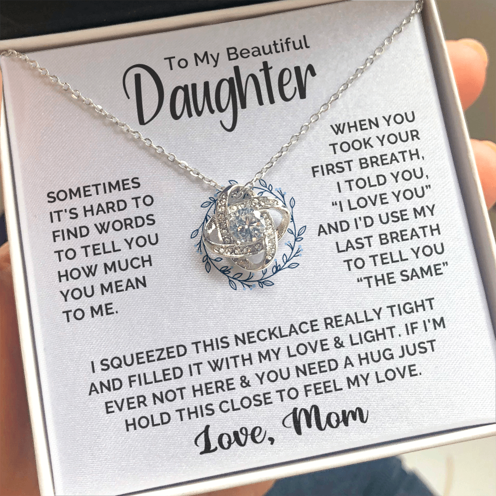 For Daughter - First Breath - Necklace