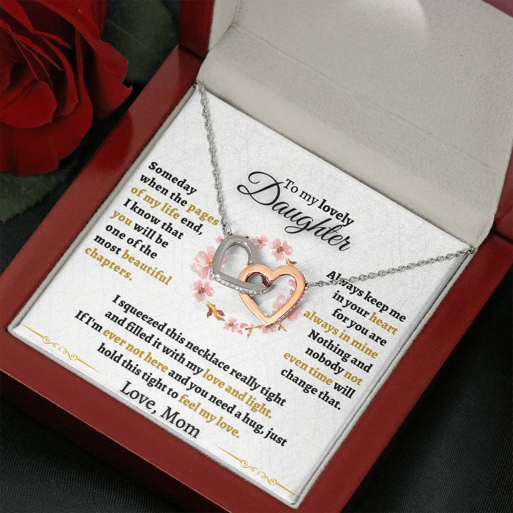 Gift for Daughter from Mom - Beautiful Chapters - Interlocking Hearts