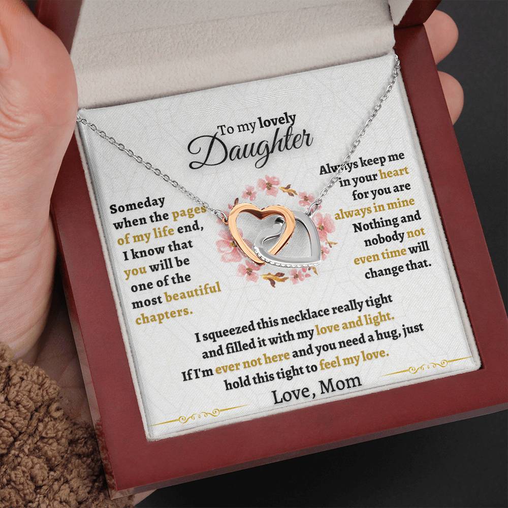 Gift for Daughter from Mom - Beautiful Chapters - Interlocking Hearts