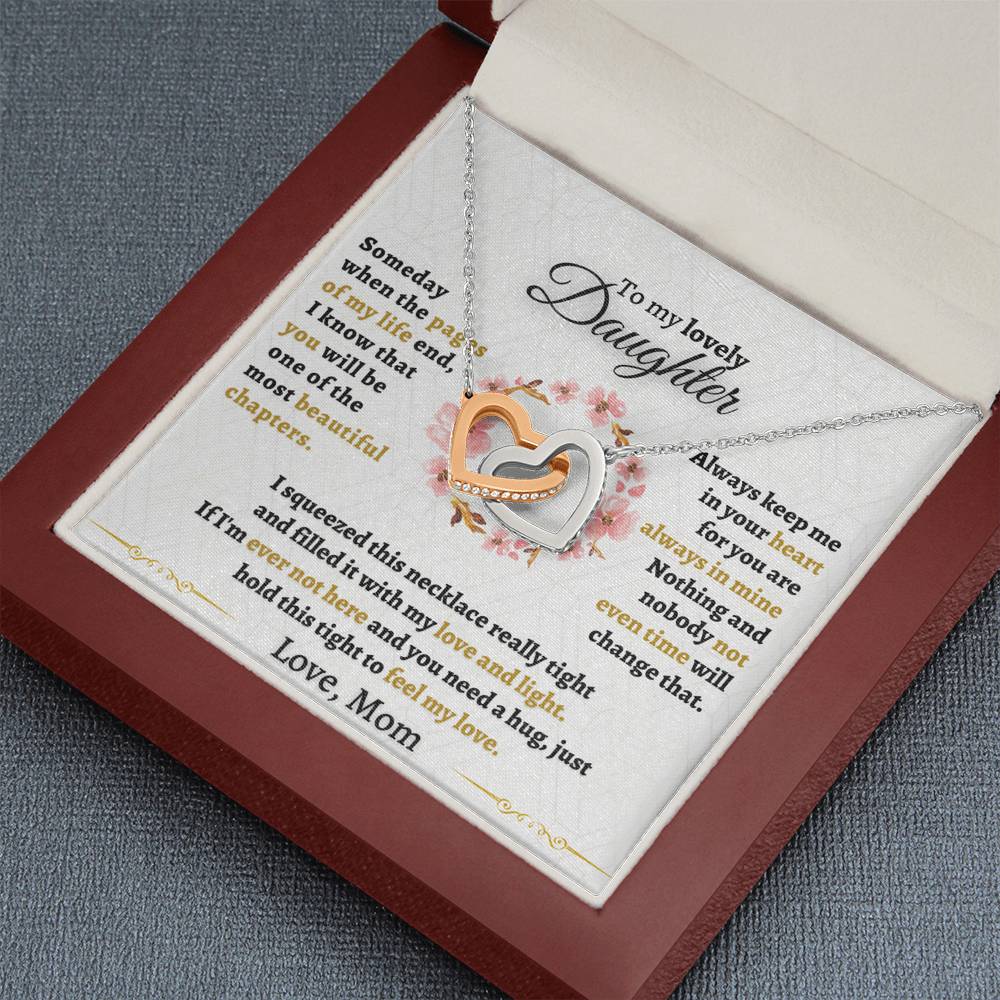 Gift for Daughter from Mom - Beautiful Chapters - Interlocking Hearts