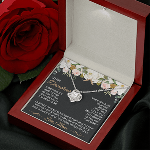 Gift for Daughter from Mom - Just hold this close to feel my love