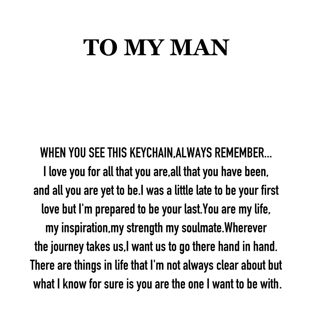 When You See This Keychain Always Remember-Personalized Keychain and Heart Necklace