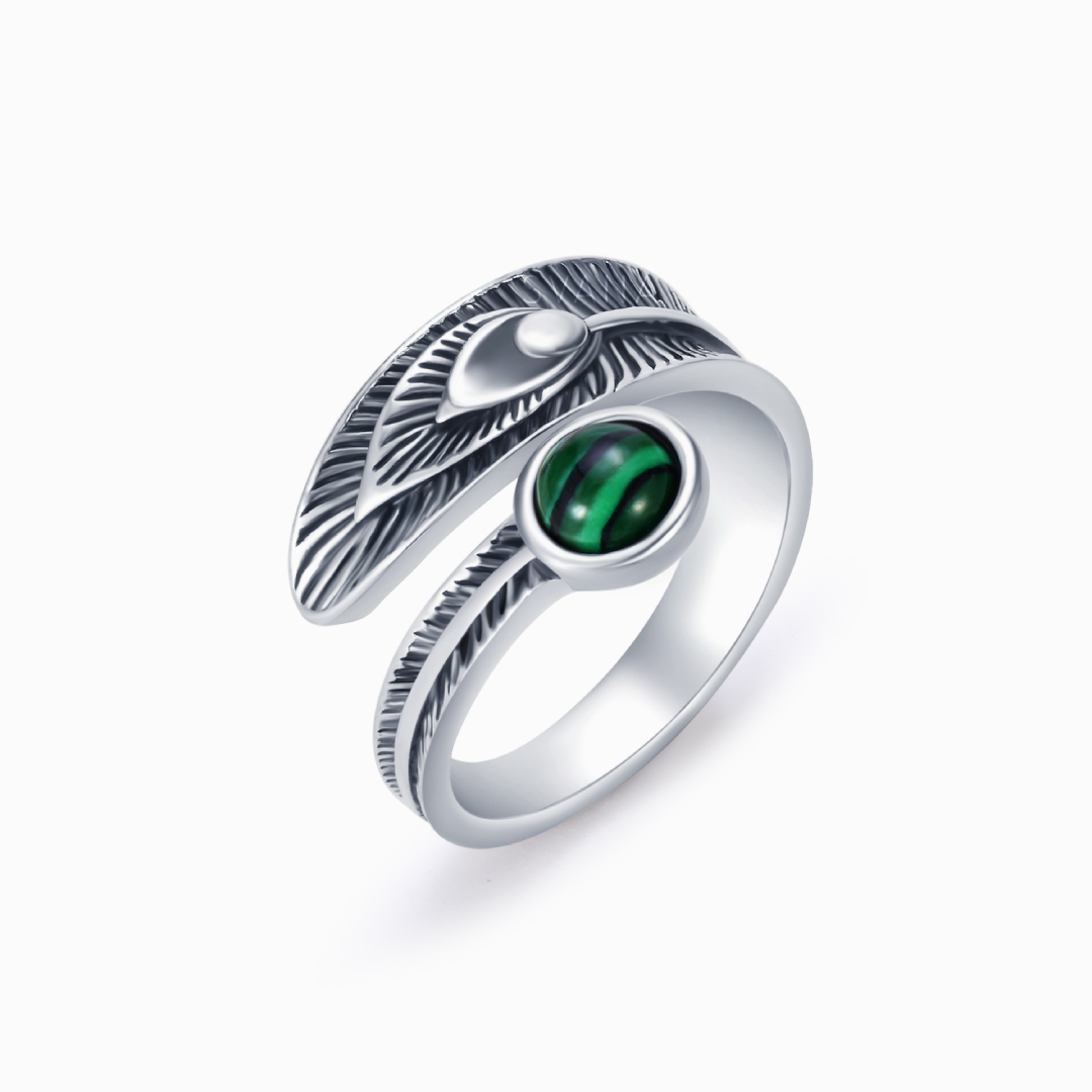 Feather From An Angel Adjustable Ring