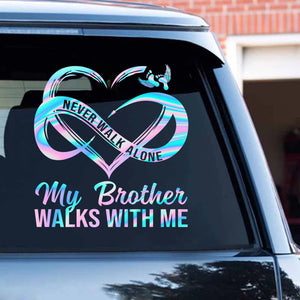 Family Never Walk Alone Memorial Decal