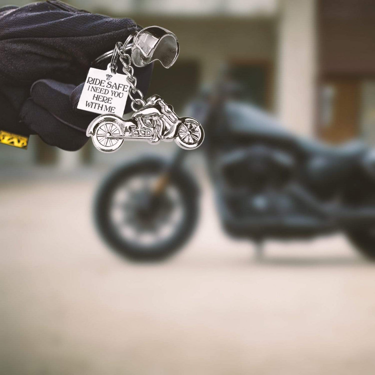 Personalized Classic Bike Keychain - To My Man - The Greatest Rider Of My Life