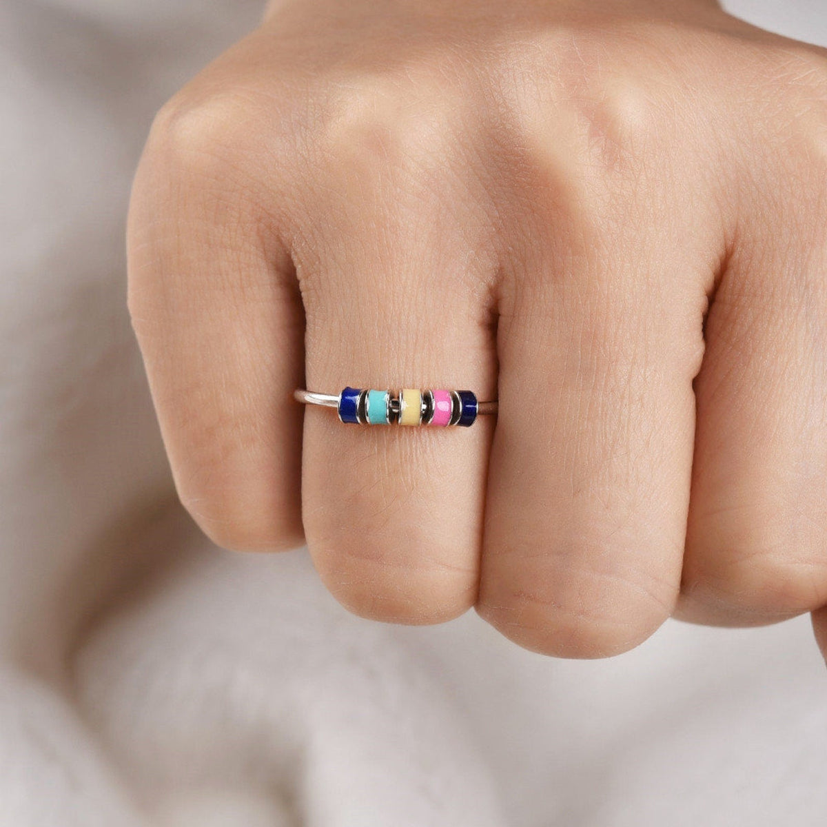 To My Daughter - Beaded Fidget Ring