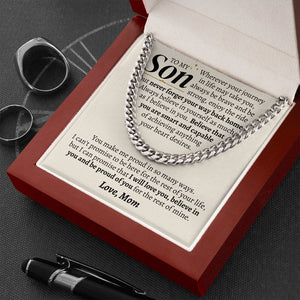 To My Son - Never Forget Your Way Back Home - Gift Set - SS328