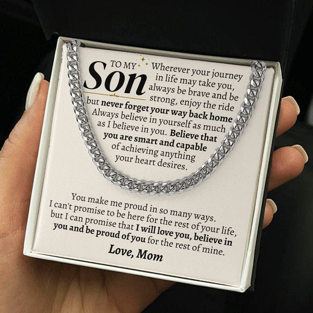 To My Son - Never Forget Your Way Back Home - Gift Set - SS328