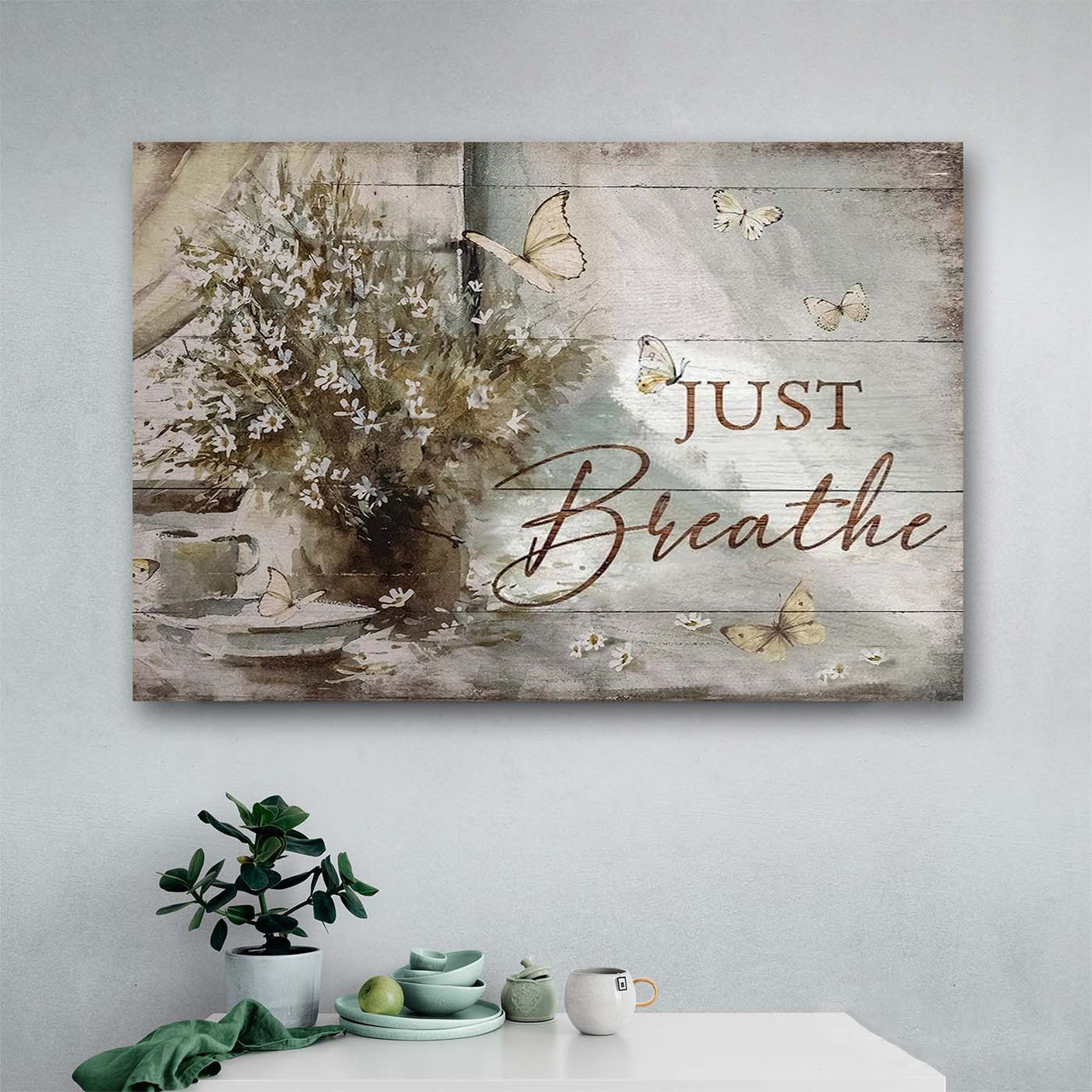 Just Breathe Canvas