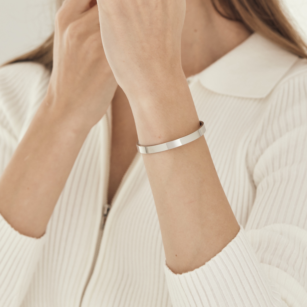 To My Daughter, I Love You Morse Code Cuff Bracelet