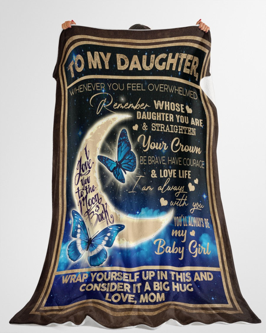 To my daughter Fleece Blanket