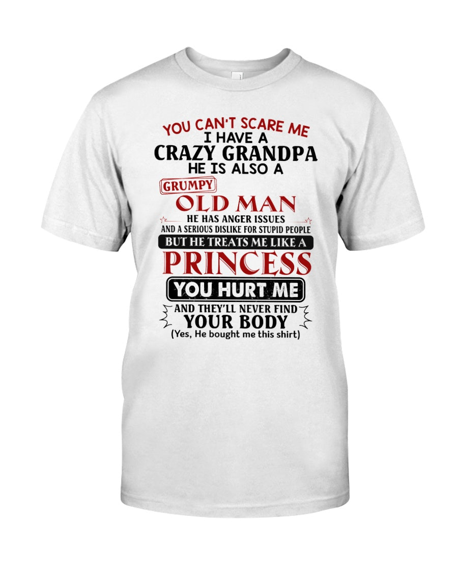 HE HAS ANGER ISSUES - GIFT FOR GRANDKIDS Youth T-Shirt