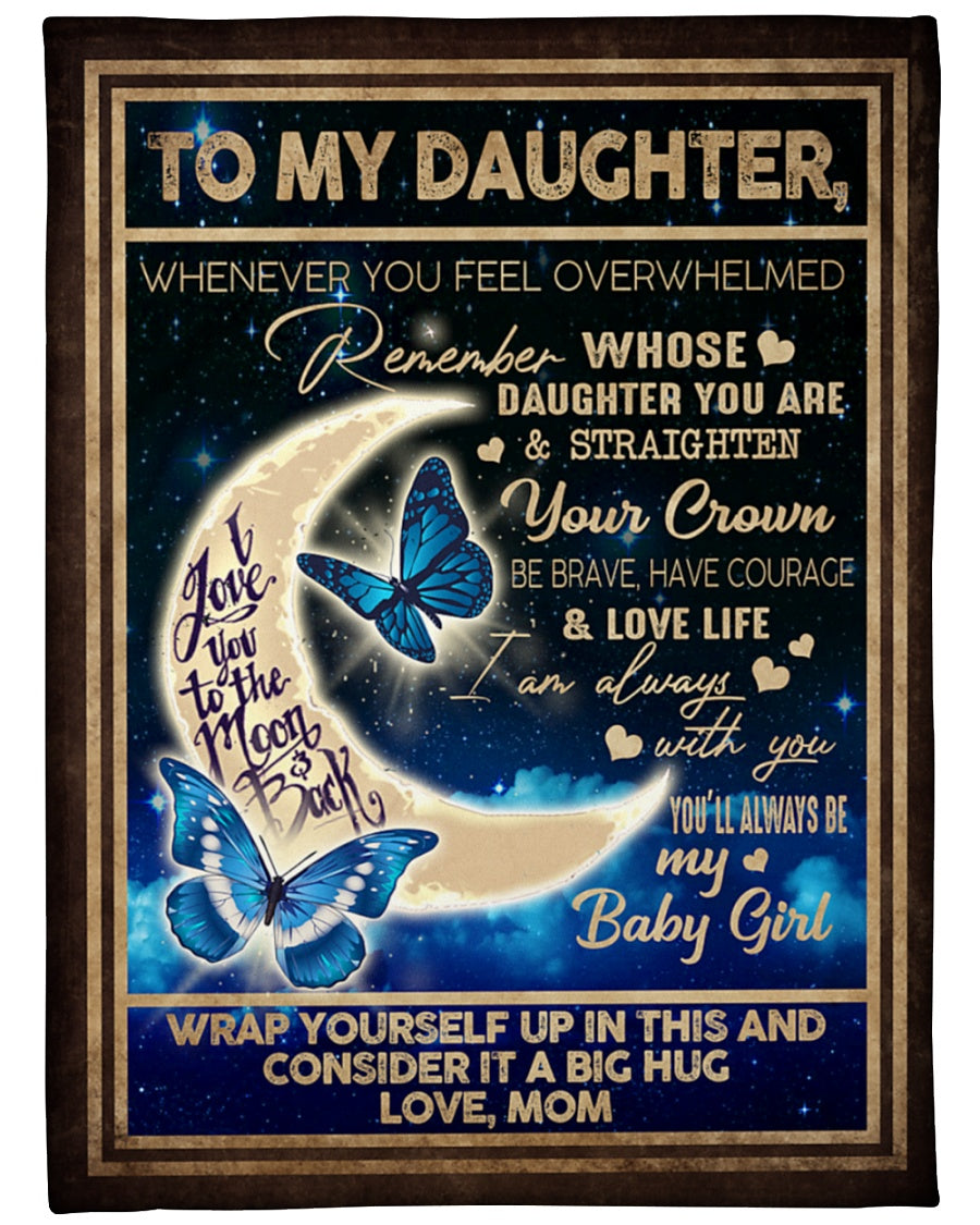 To my daughter Fleece Blanket