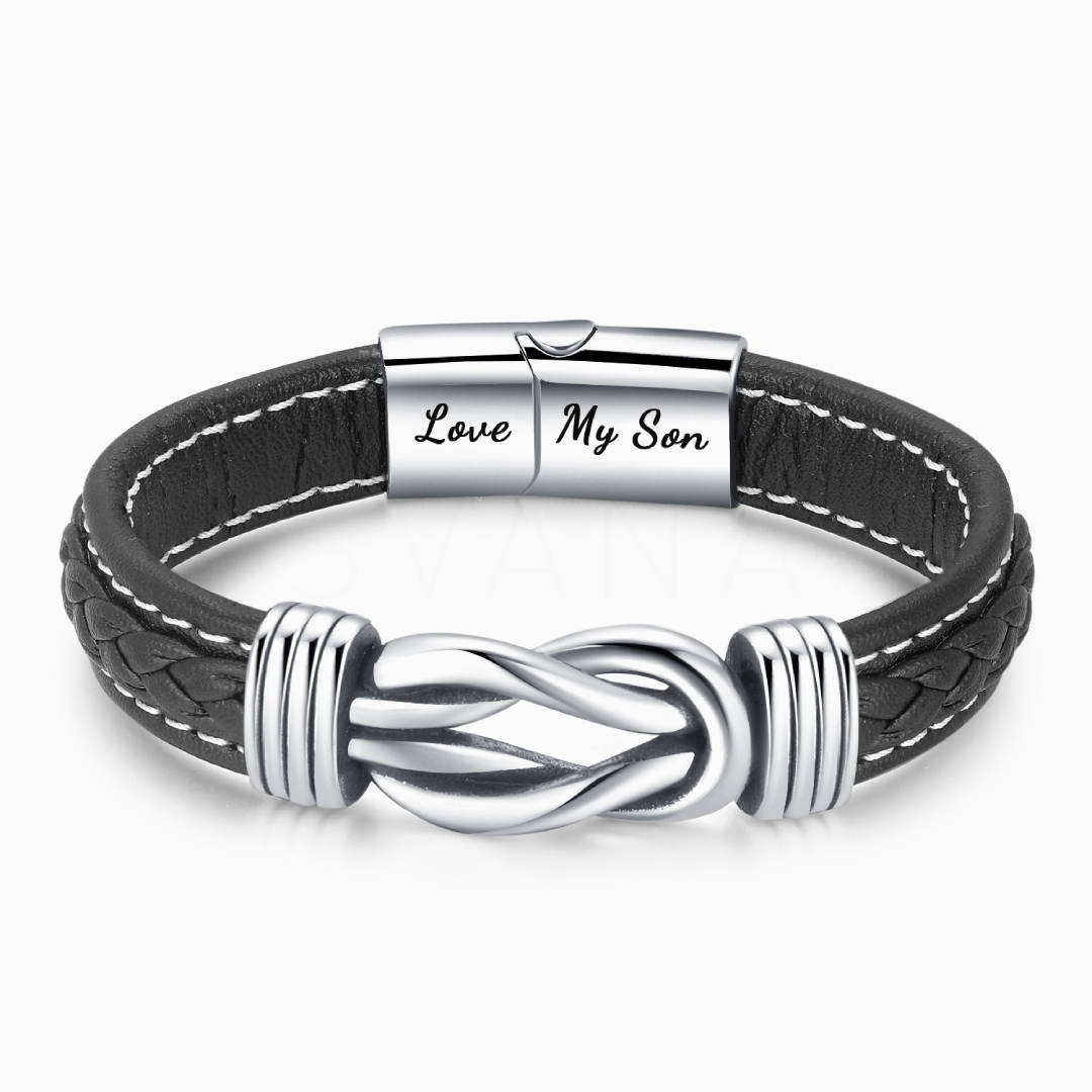 To My Son, "Hold Me Close" Forever Linked Bracelet