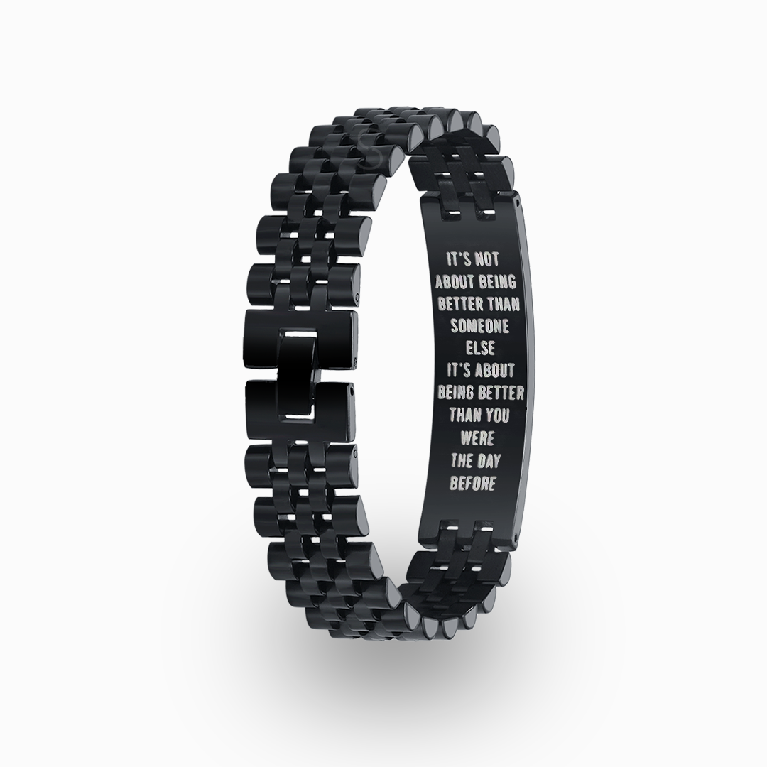 Quitting is Not Acceptable Spartan Bracelet