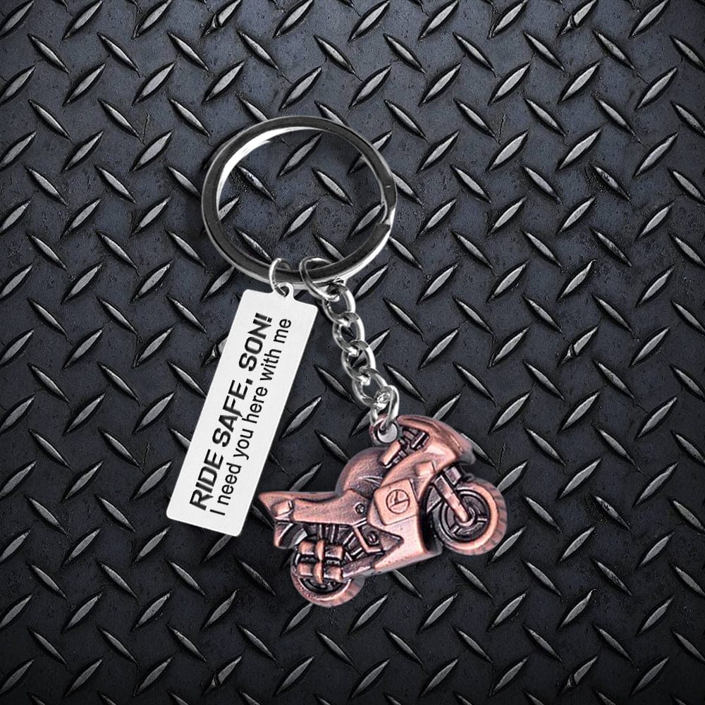 Sportbike Keychain - Biker - To My Son - I Love You - Gkei16003