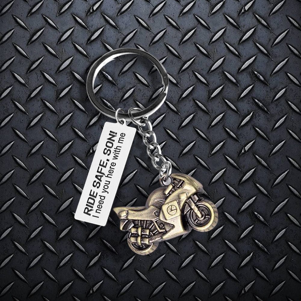 Sportbike Keychain - Biker - To My Son - I Love You - Gkei16003
