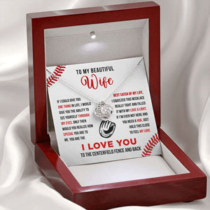 To My Wife - Best Catch - Love Knot Necklace