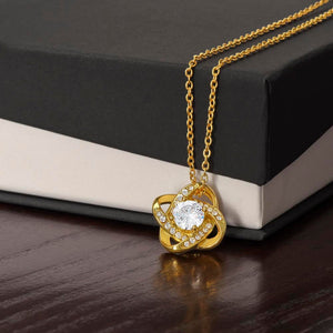 To My Wife - Best Catch - Love Knot Necklace