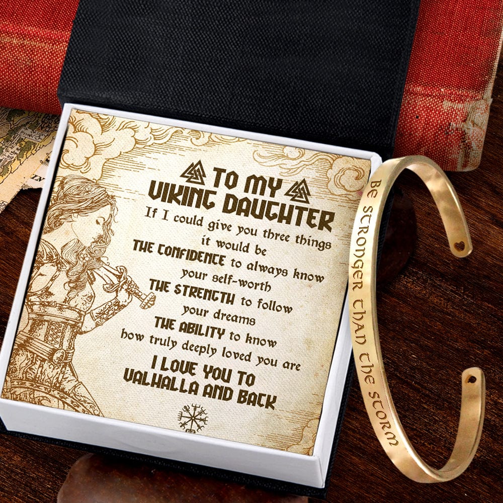 Viking Bracelet - Viking - To My Daughter - I Love You To Valhalla And Back - Gbzf17013