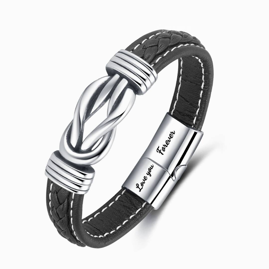 To My Man, You Are The One Forever Linked Bracelet