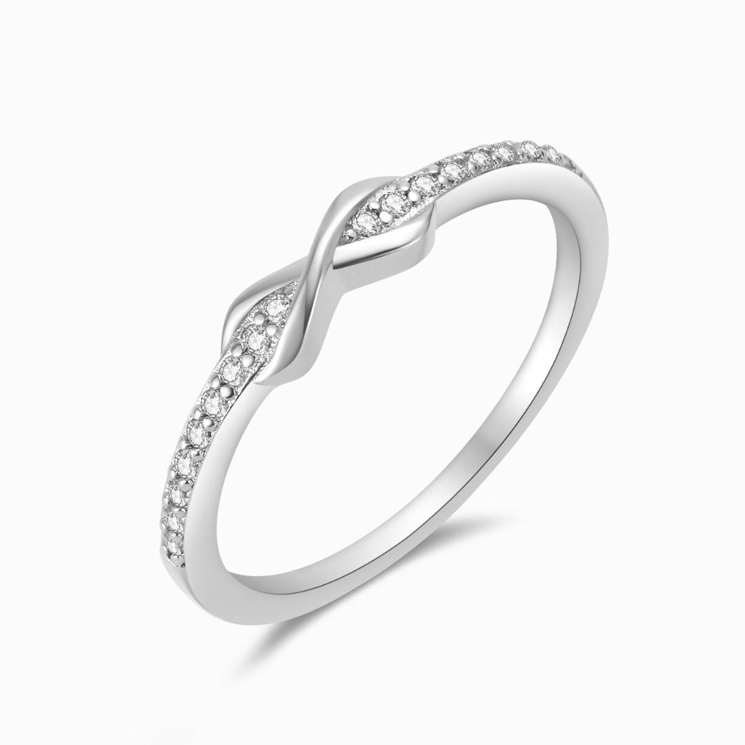 Grandma & Granddaughter Forever Linked Together Ring