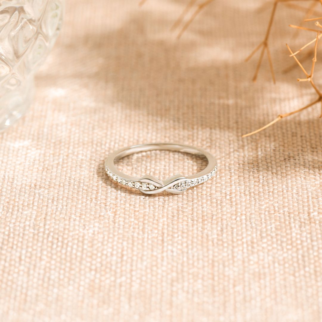 Grandma & Granddaughter Forever Linked Together Ring