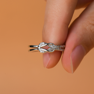 Nothing Can Separate Us Knot Ring
